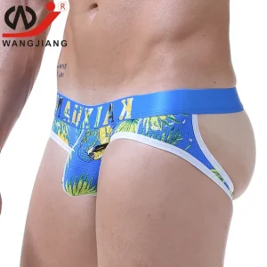 Suspensorio estampado de palmeras