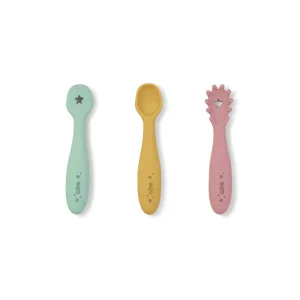 SET DE 3 PRE-CUCHARAS BLOSSOM+MUSTARD+HUNTER SARO