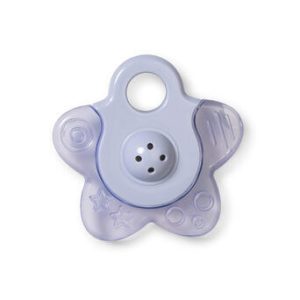 MORDEDOR DE AGUA CON SONAJERO “STAR” DUSTY BLUE SARO