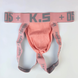 Suspensorio cruzado elástico ancho rosa