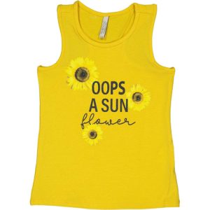 camiseta girasoles amarilla trybeyond