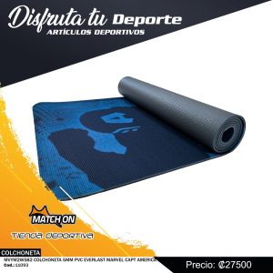 COLCHONETA 5MM PVC EVERLAST MARVEL CAPT AMERICA BL