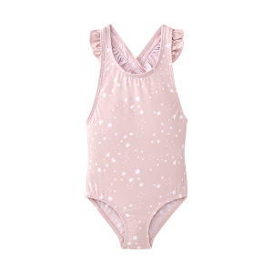 bañador estrellas rosa palo waterlemon