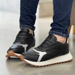 Tenis 100% Cuero Casual Para Mujer DCM013 | Maraldo