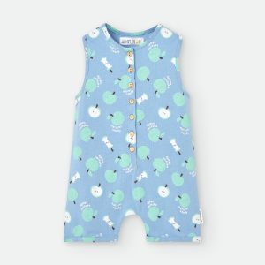 pelele manzanas azul waterlemon