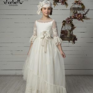 Vestido Comunión 2026 El Caballo modelo K441