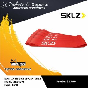 BANDA RESISTENCIA  SKLZ ROJA MEDIUM