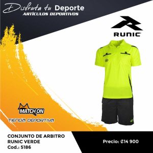 CONJUNTO DE ÁRBITRO RUNIC