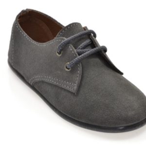 zapatos blucher serraje gris chuches