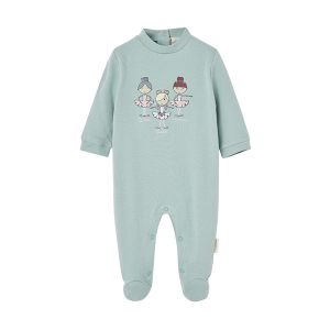 Pelele bailarinas verde menta waterlemon