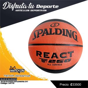 BALON BALONCESTO SPALDINGFIBA 2T #7
