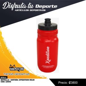BOTELLA / ANFORA XPEDITION ROJO