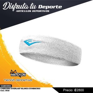 VINCHA EVERLAST 5CM BLANCA