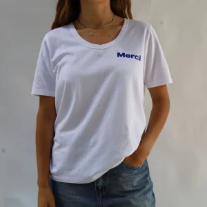 Wo Vneck Blanca Print Lateral