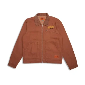 Dusty Od Jacket Toffee Brown