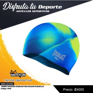 GORRA NATACIÓN EVERLAST MULTICOLOR