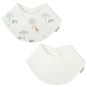 PACK 2 BABEROS BANDANAS TANZANIA BIMBIDREAMS