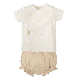 CONJUNTO RANITA HAPPY FOREST 0-1 MESES BIMBIDREAMS