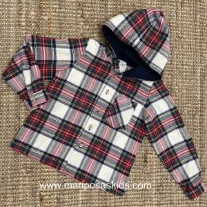 Camisa Niño LAPEPPA Cuadro Escocés Tartán