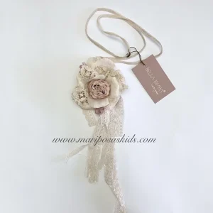 Collar BELLA BIMBA Rosa Puntilla