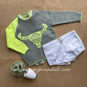 Jersey Lolittos Cheroqui Niño Fluór