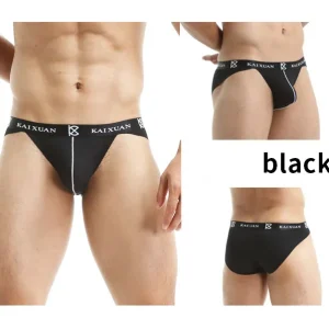 Tanga sin costuras color negro