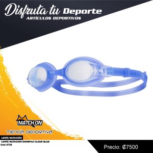 LENTE NATACION SWIMPLE CLEAR BLUE