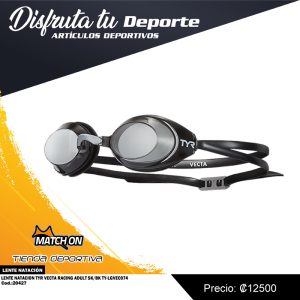 LENTE NATACION TYR VECTA RACING ADULT SK/BK TY-LGVEC074