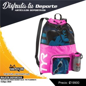 Maletín Big Mesh Mummy Blue  TYR TYLBMM670