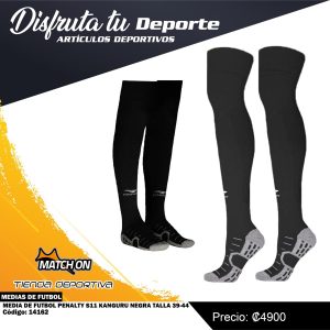 MEDIA DE FUTBOL PENALTY S11 KANGURU NEGRA