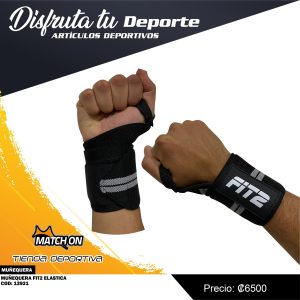 MUÑEQUERA FIT2 ELASTICA (PAR)