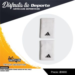 MUÑEQUERA TENNIS ADIDAS HW WB L MALE