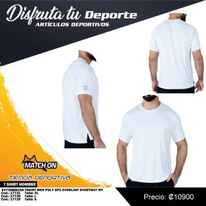 TSHIRT MEN POLY SPX EVERLAST EVERYDAY WT