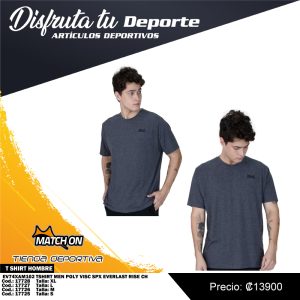 TSHIRT MEN POLY VISC SPX EVERLAST RISE CH