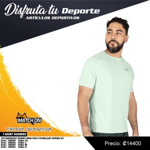 TSHIRT MEN POLY EVERLAST SPEED GY
