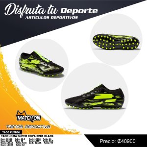 TACO JOMA SUPER COPA 2201 BLACK