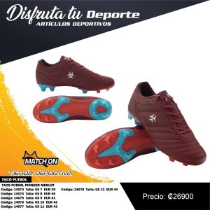 TACO FUTBOL PIONNER MERLOT