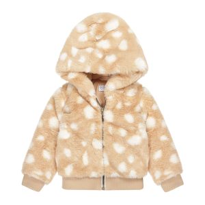 chaqueton pelo lunares camel/beige dirkje