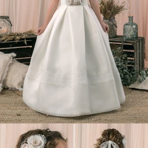 Vestido Comunión 2026 Angel Schlesser modelo S352