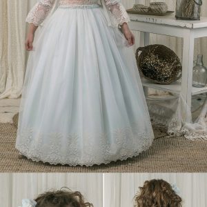 Vestido Comunión 2026 Devota & Lomba modelo S323