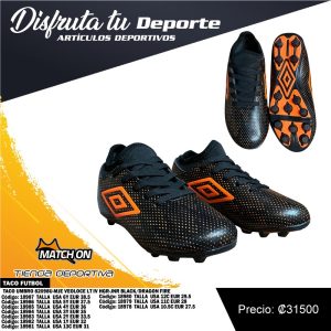 TACO UMBRO 82098U-MJE VEOLOCE LT IV HGR-JNR BLACK/DRAGON FIRE