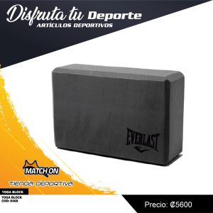 BLOQUE YOGA EVERLATS BK