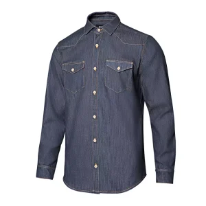 Camisa Denim ML Hombre VELILLA 405006S