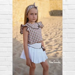 NOMA FERNÁNDEZ Conjunto TILO Top Falda