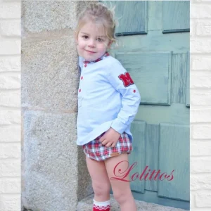 Conjunto Lolittos Michigan Niño Dos Piezas