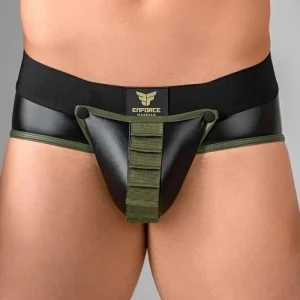 EnForce. Shot Belt Codpiece Briefs. Open Rear