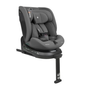 SILLA DE COCHE I-ORBIT I-SIZE (40-150 CM) GRIS OSCURO KIKKABOO