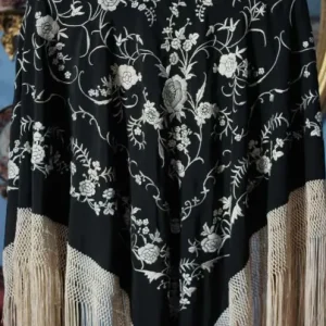 Mantón de Manila Isabelino de niña (M013)