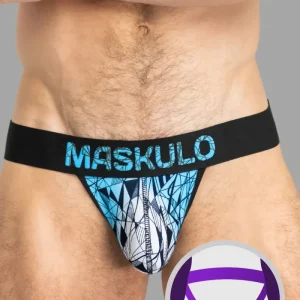 ARMOR Jock con efecto ART-X. Negro+Azul