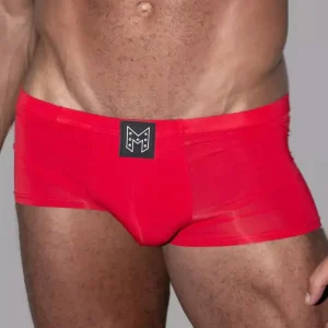 Ryan Ironsilk Trunks Ajustados. Rojo